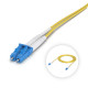 Cablu Fibră Optică UniFi Ubiquiti OS2 Duplex LC UPC, 5 m, UACC-OFC-S2-LULU-5M